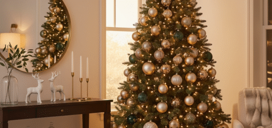 Decoración Navideña Elegante y Sofisticada. Navidad Smart.